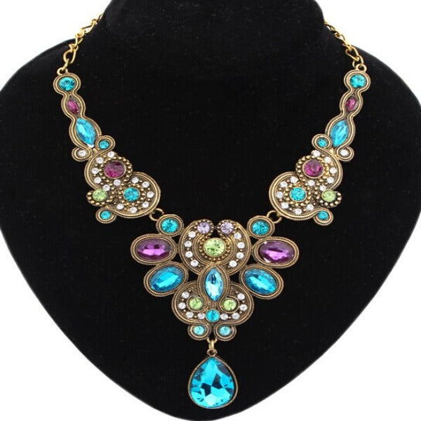 Collier Ethnique Multicolore