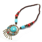 Ethnic Pearl Necklace