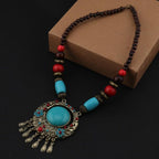 Ethnic Pearl Necklace