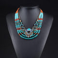 Ethnic Turquoise Necklace