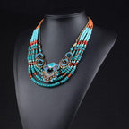 Ethnic Turquoise Necklace