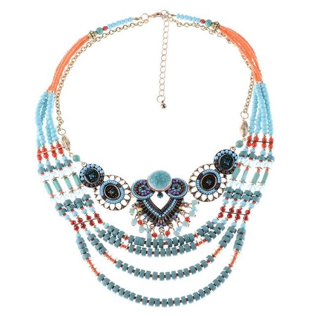 Ethnic Turquoise Necklace