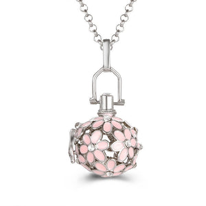 Pregnancy Bola Necklace with Hollow Pendant