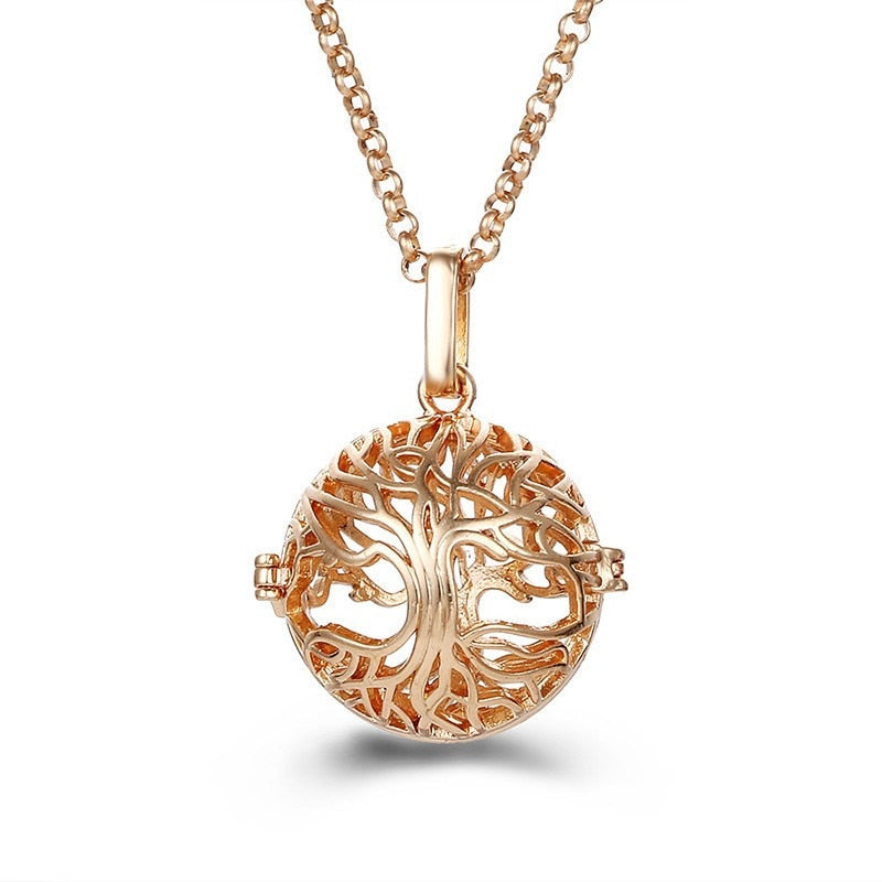 Collier Femme Enceinte Bola de Grossesse avec Pendentif  Creux