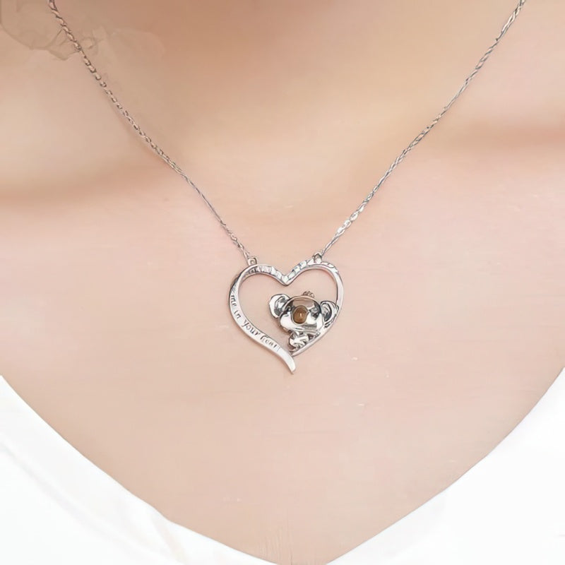 Silver Koala Necklace