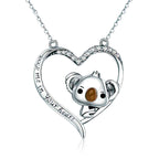 Silver Koala Necklace