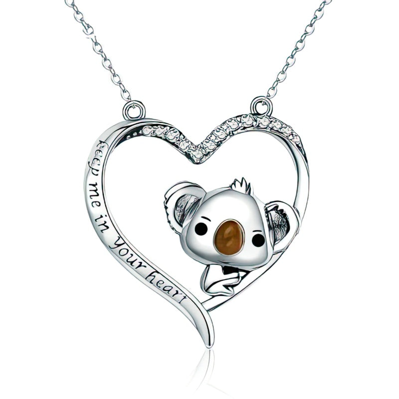 Silver Koala Necklace