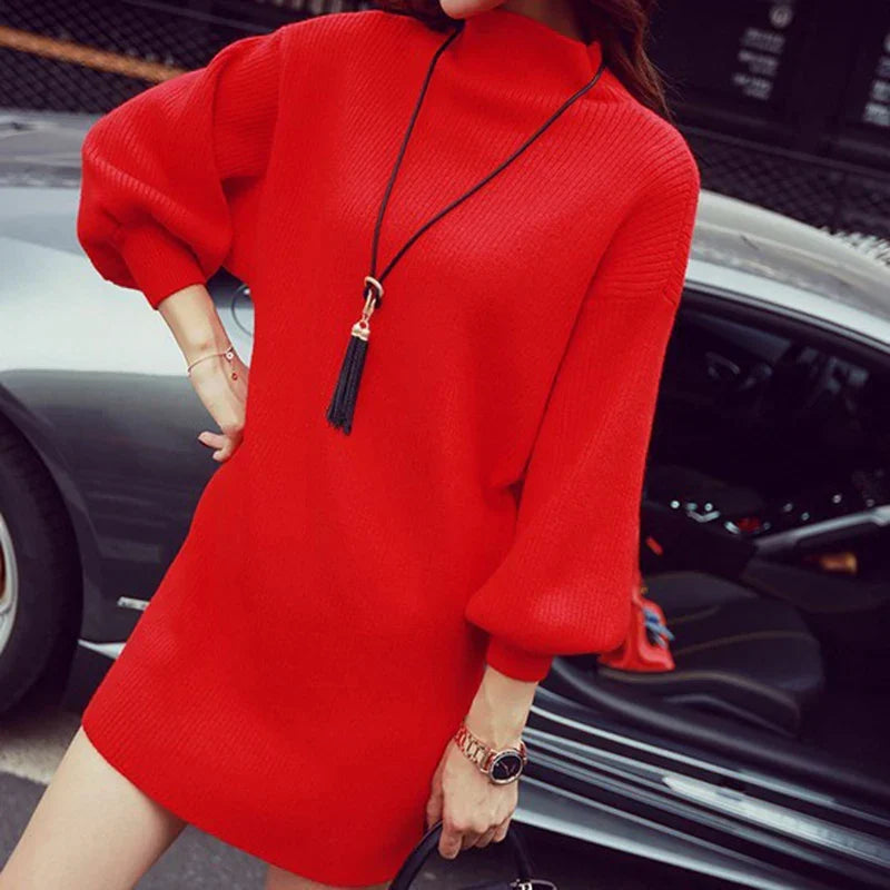 Collier long avec pendentif noeud pour femme
