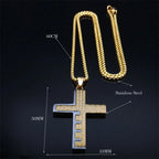 Necklace & Pendant Cross Christian Men