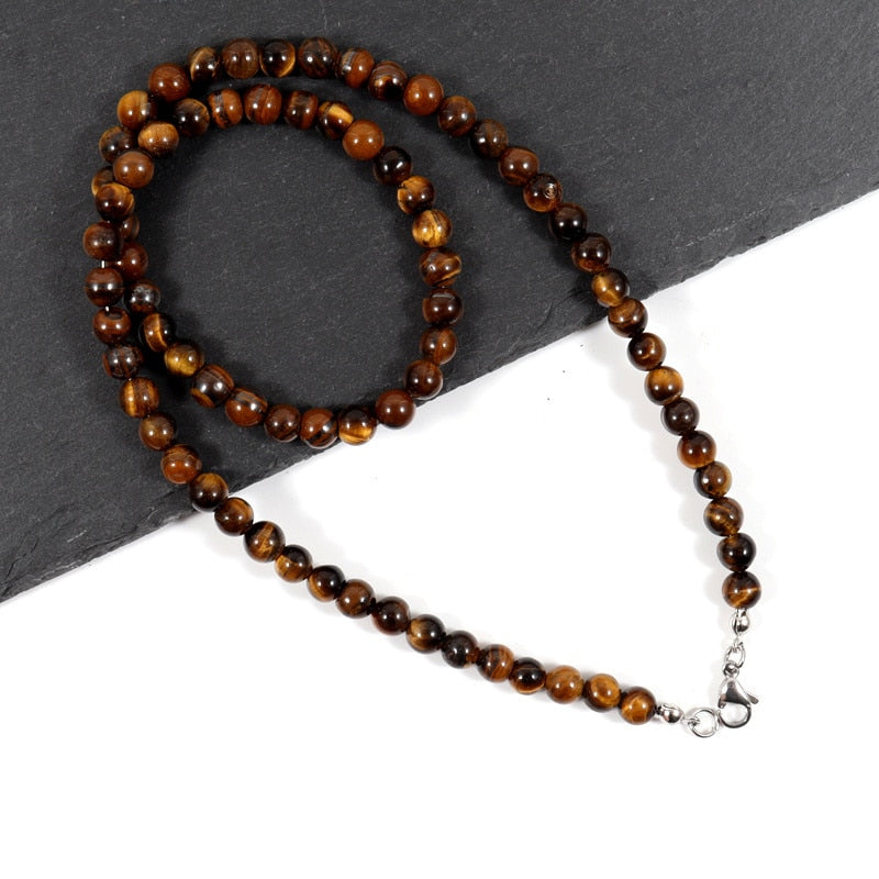 Tiger Eye Necklace for Men