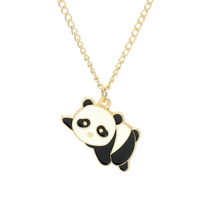 Panda Gold Necklace B