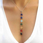 7 Chakras Necklace & Pendant for Women