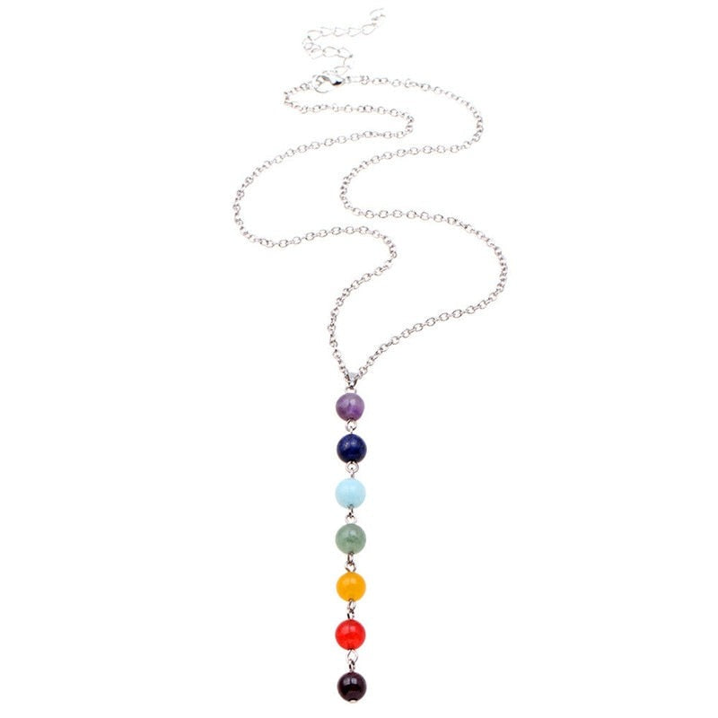 7 Chakras Necklace & Pendant for Women