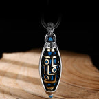 Rotating Pattern Pendant Necklace Anti-Stress