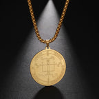 Archangel Pendant Necklace gold