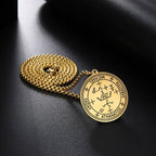 Archangel Pendant Necklace gold