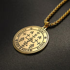 Archangel Pendant Necklace gold