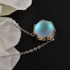 Sky Blue Northern Lights Pendant Necklace