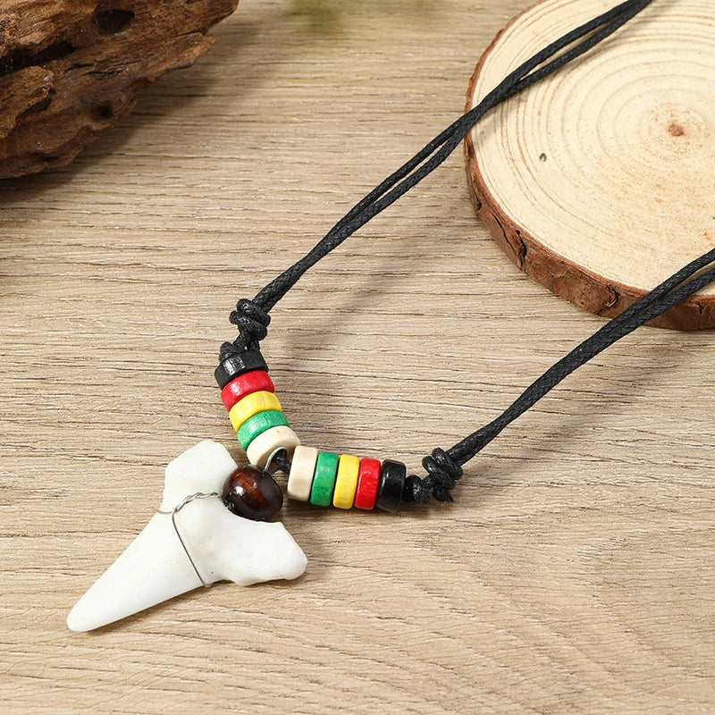 Shark Tooth Pendant Necklace 3