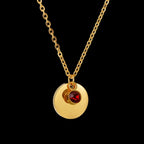 Pendant Necklace with Birthstone