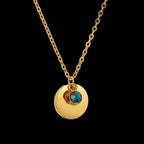 Pendant Necklace with Birthstone