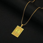 Collier Pendentif avec Signe du Zodiaque
