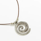 Spiral Shell Pendant Necklace