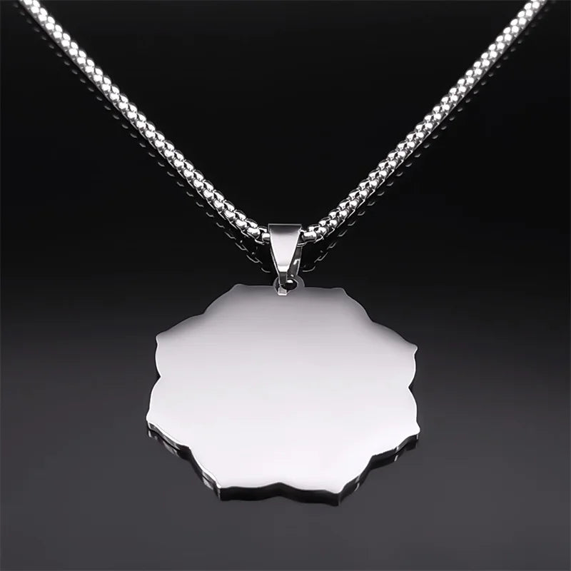 Metatron Cube Pendant Necklace for Men or Women