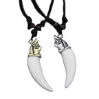 Collier Pendentif Dent de Requin argent