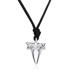 Collier Pendentif Dent de Requin pour Homme argent