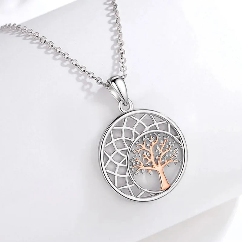 Elegant Tree of Life Pendant Necklace for Women