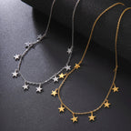 Astrology Star Pendant Necklace