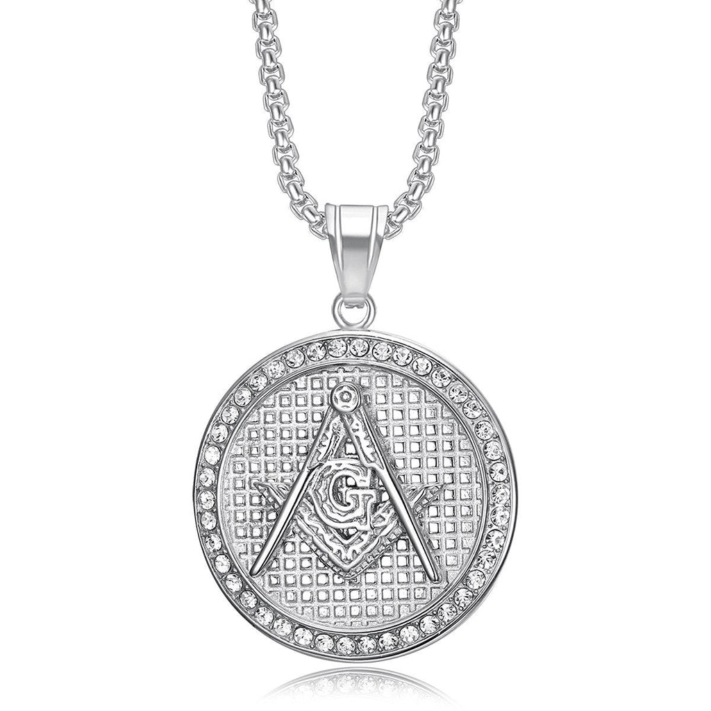 Collier Pendentif Franc Maçonnerie