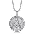 Masonic Pendant Necklace