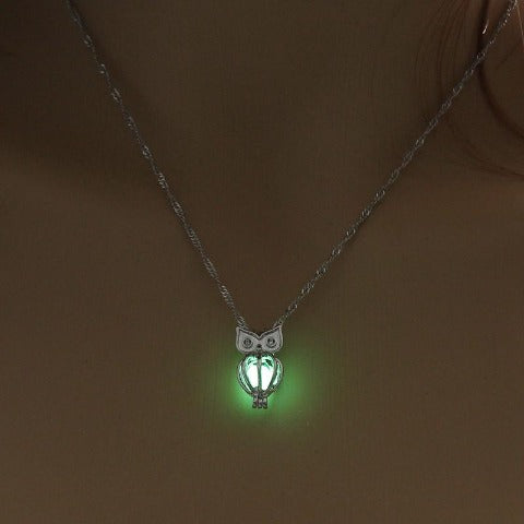 Collier Pendentif Lotus vert
