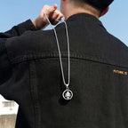 Men's Rotating Anti-Stress Pendant Necklace