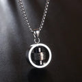Men's Rotating Anti-Stress Pendant Necklace