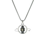 Men's Rotating Anti-Stress Pendant Necklace