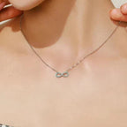 Turquoise Infinity Pendant Necklace