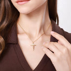 Necklace & Pendant Jesus Christ Cross for Men