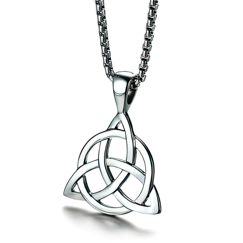 Trinity Knot Pendant Necklace - Triquetra