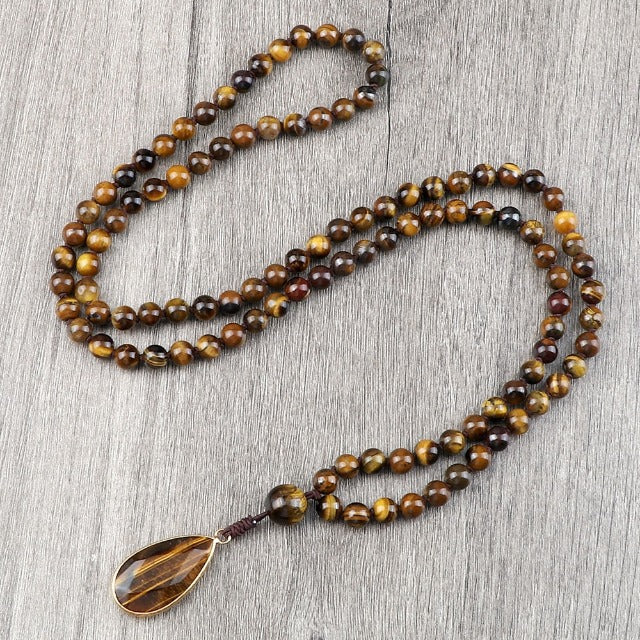Tiger Eye Necklace & Pendant Men Women