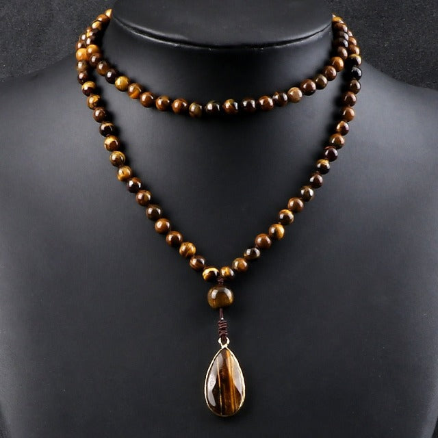 Tiger Eye Necklace & Pendant Men Women
