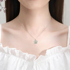 Dog Paw Pendant Necklace