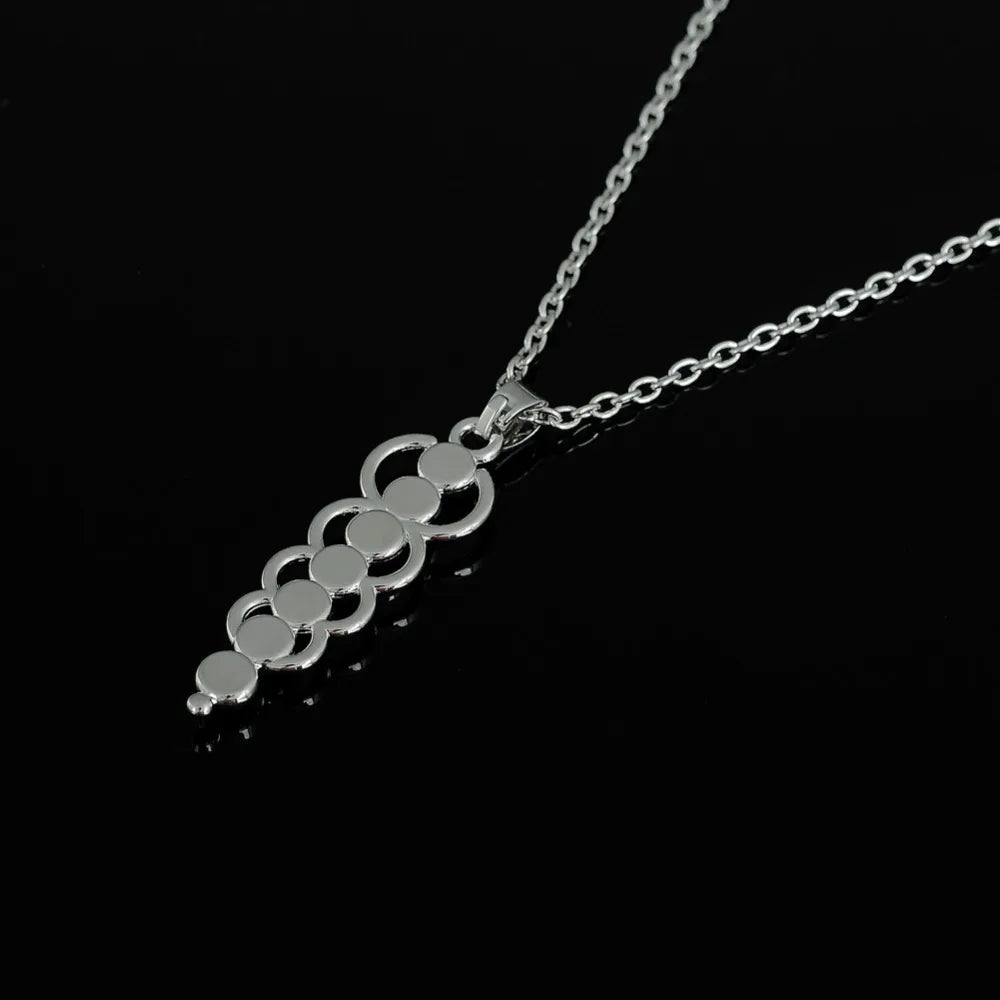 7 Chakras Stones Pendant Necklace for Women