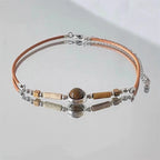 Tiger Eye Choker Pendant Necklace