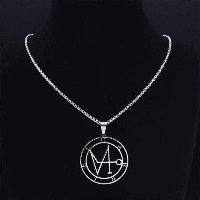 Pendant Necklace Seal of Archangel Gabriel