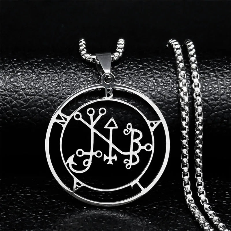 Balam Demon Sigil Pendant Necklace