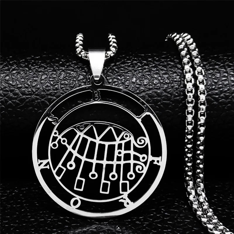 Bifrons Demon Sigil Pendant Necklace