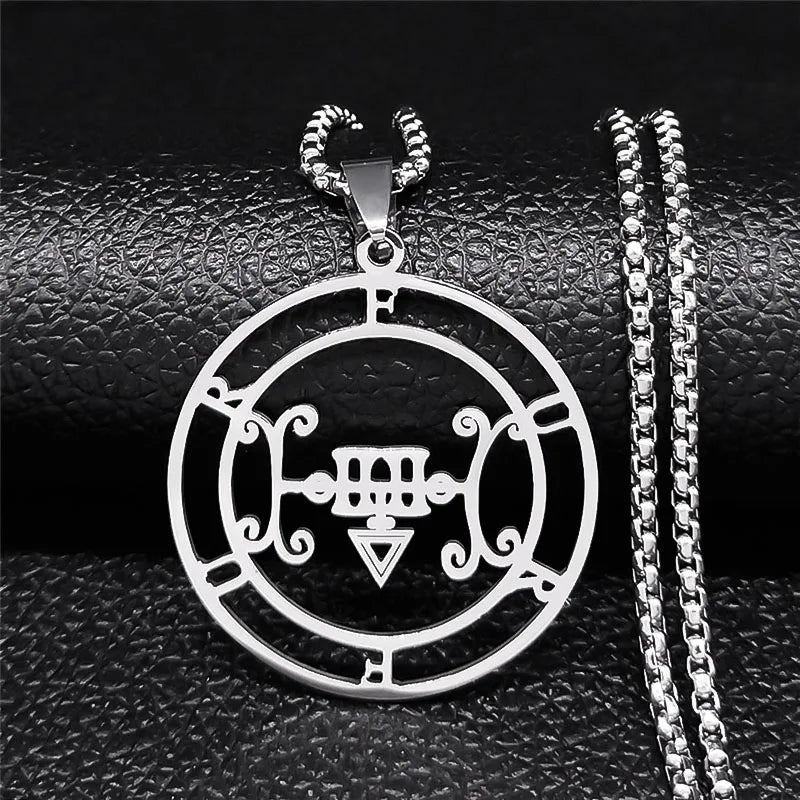 Collier Pendentif Sigil de Démon furfur